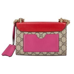 Gucci Padlock Shoulder GG Supreme Bag